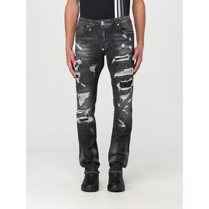 Philipp Plein Jeans Men Grey